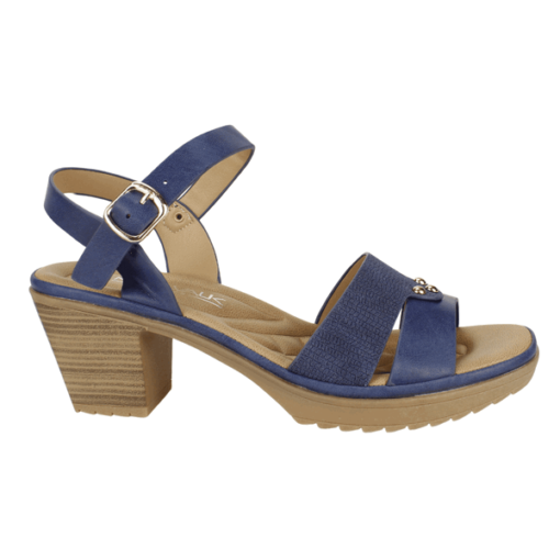 Sandalia Tachas Azul Marino