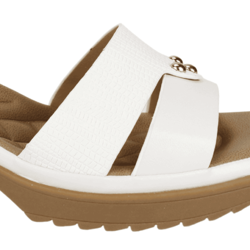 Sandalia Tachas Blanca - Imagen 4