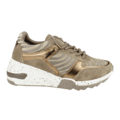 Zapatilla Cebra Taupe