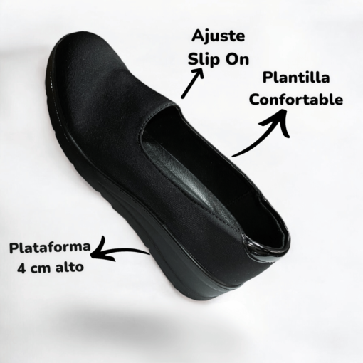 Mocasín Fiorella Negro - Imagen 2
