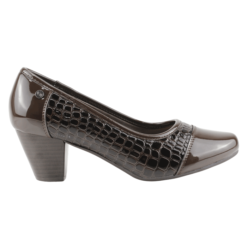 Zapato  Reptil Shine Café
