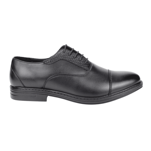 Zapato Formal Texturas Negro