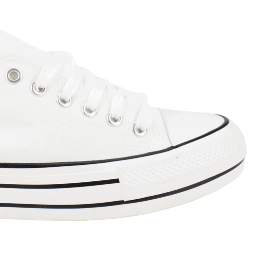 Zapatilla Lona Los Angeles Blanca - Imagen 5