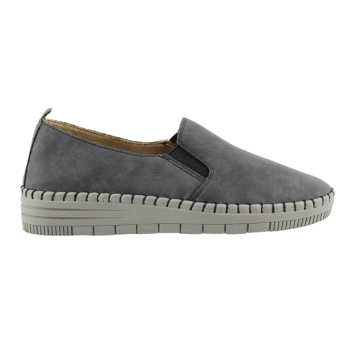 Zapatilla Elástica Negra