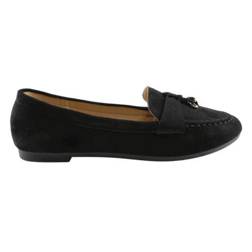 Mocasín Aros Negro