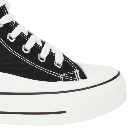 Zapatilla Lona Ventura Negra - Imagen 4