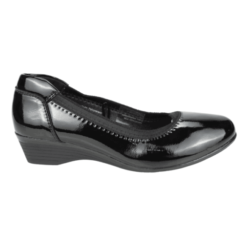 Zapato Abierto Negro