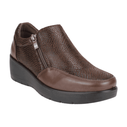 Zapato Dublín Confort Café - Imagen 2