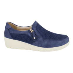 Zapatilla Troquelada Azul