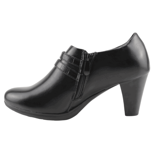 Zapato Doble Broche Negro - Imagen 3