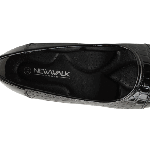 Zapato New Walk Reptil Shine Negro