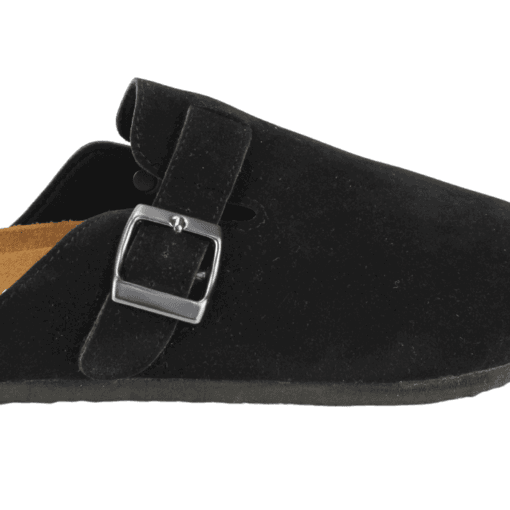 Zueco New Walk Suede Negro