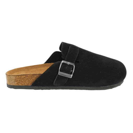 Zueco New Walk Suede Negro