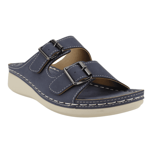 Sandalia New Walk Lili Confort Azul