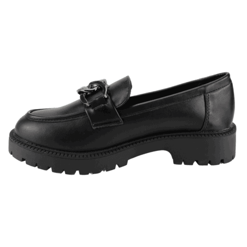 Mocasín New Walk Argollas Negro