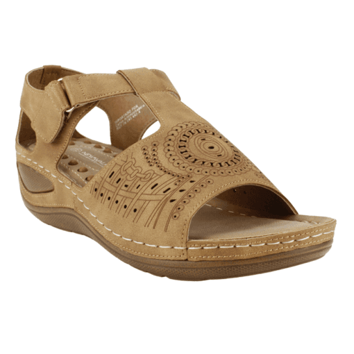 Sandalia Marina Confort Camel - Imagen 2