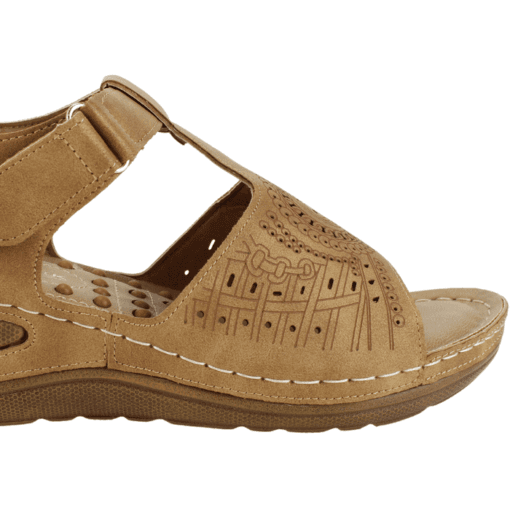 Sandalia Marina Confort Camel - Imagen 4