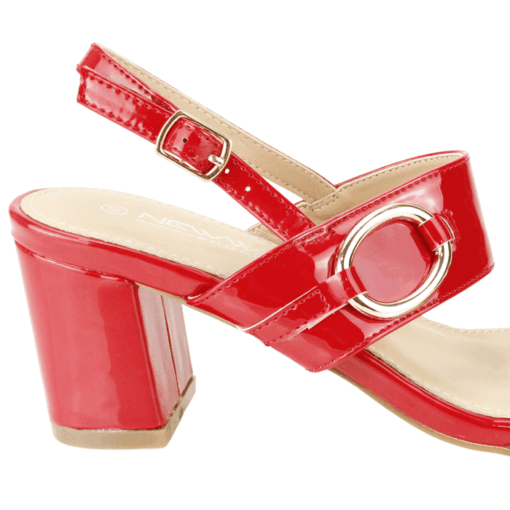 Sandalia Argolla Roja - Imagen 4