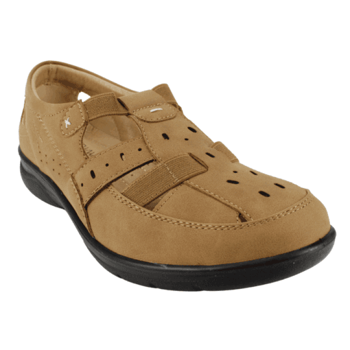 Sandalia Franciscana Camel - Imagen 2