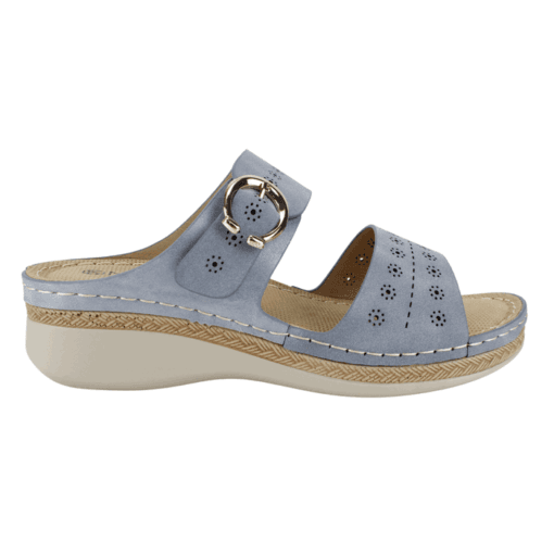 Sandalia Sol Confort Celeste