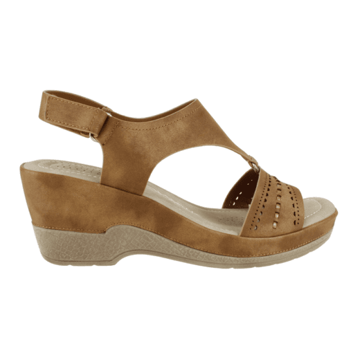 Sandalia Emma Confort Camel