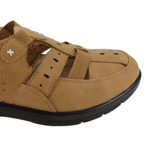 Sandalia Franciscana Camel - Imagen 4