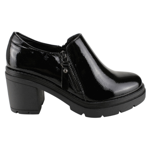 Zapato Alice Negro Brillante