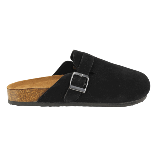 Zueco Suede Negro