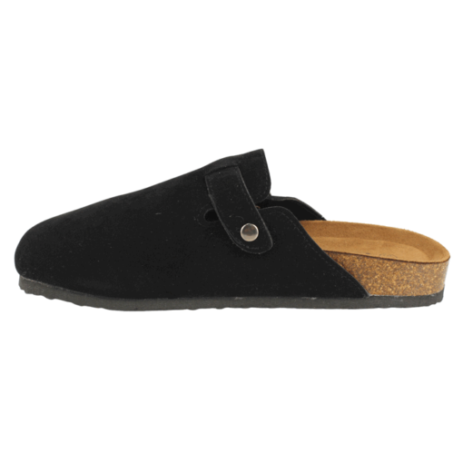 Zueco Suede Negro - Imagen 3