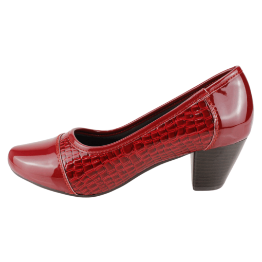 Zapato Reptil Shine Rojo - Imagen 3