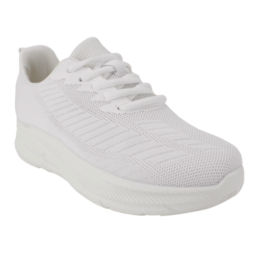 Zapatilla New Walk Mesh Plataforma Blanca