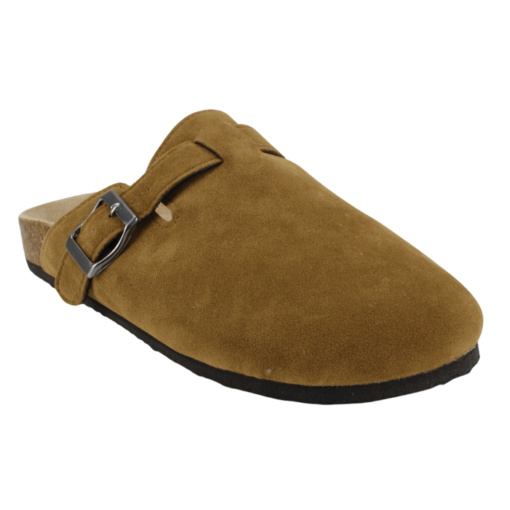 Zueco Suede Camel - Imagen 2