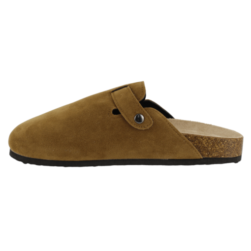 Zueco Suede Camel - Imagen 3