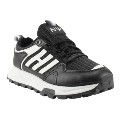 Zapatillas Urbanas Blanca Negra - Imagen 2