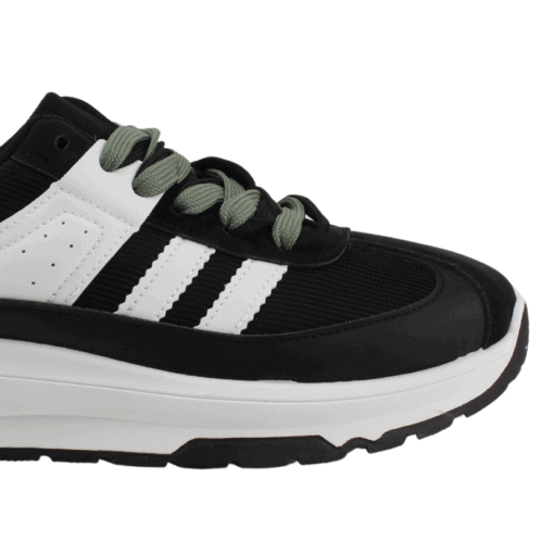 Zapatillas Urbana Retro Negra - Imagen 4