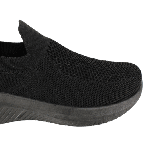 Zapatilla Slip On Mesh Negra - Imagen 4