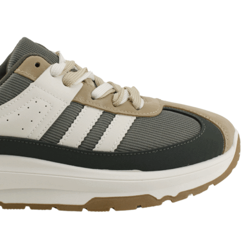 Zapatillas Urbana Retro Verde Petróleo - Imagen 4