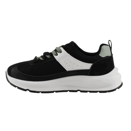 Zapatillas Urbana Retro Negra - Imagen 3