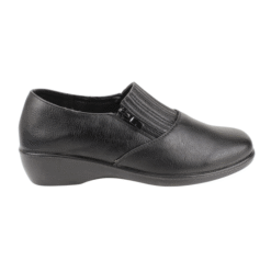 Zapato Confort Cierre Negro