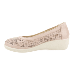 Zapato New Walk Troquelado Rosa
