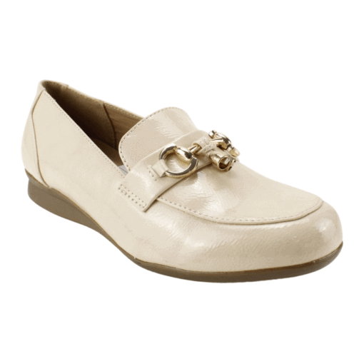 Mocasín Charol Beige - Imagen 2