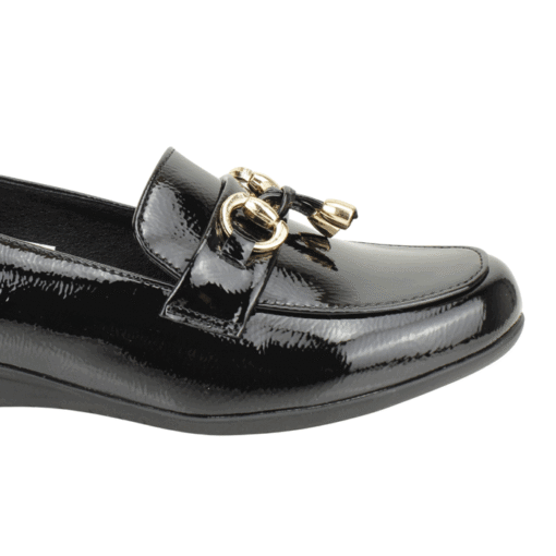 Mocasín Charol Negro - Imagen 4