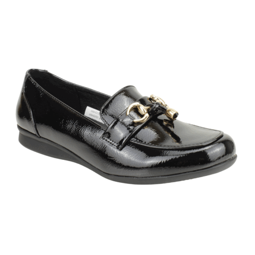 Mocasín Charol Negro - Imagen 2