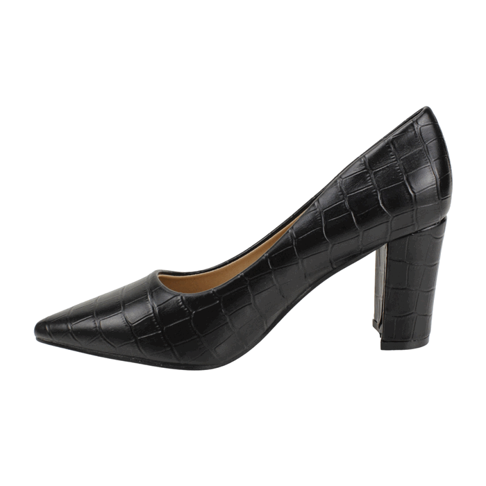 Zapato Fiesta Reptil Negro - Imagen 3