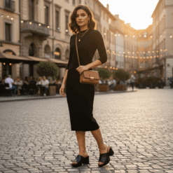 Sandalia New Walk Plataforma Negra