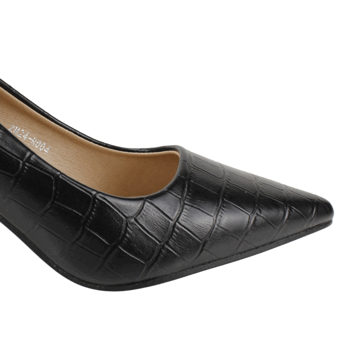Zapato Fiesta Reptil Negro - Imagen 4