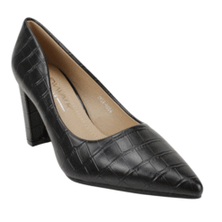 Alternative view of Zapato Fiesta Reptil Negro