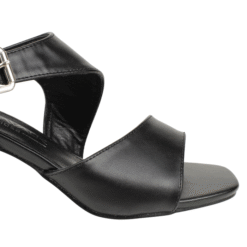 Sandalia New Walk Asimétrica Negra