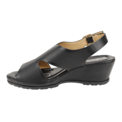 Sandalia New Walk Texturas Negra