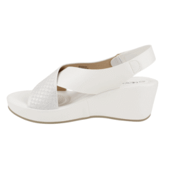 Sandalia New Walk Tiras Cruzadas Blanco